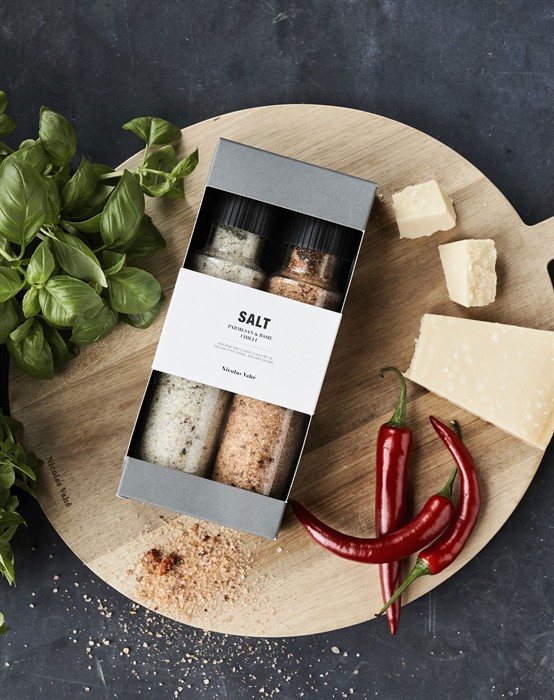 Gaveæske - Parmesan/Basil & Chili